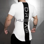2019 New Men Skinny T-shirt Gyms Fitness Bodybuilding Workout t shirt Male Printed Tee Tops Summer Fashion Casual Brand Clothing