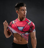 2019 T Shirt Captain America Civil War Tee 3D Printed T-shirts Men Marvel Avengers 3 iron man Fitness Clothing Male Top