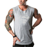 Fitness Men Tank Top Bodybuilding Stringers Tank Tops Singlet Brand gyms Clothing cotton Sleeveless Shirt muscle tops