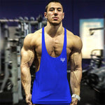 New Bodybuilding Stringer Tank Top Men Fitness Clothing Gyms Shirt Brand Muscle vest Workout Cotton Regatas Masculino